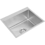 Anupam PS741SS 304 Grade Stainless Steel Single Square Bowl Kitchen Sink (24 x 20 x 10 inch)