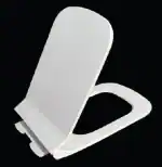 FOOTPRINT EXIM Toilet Seat Cover White Color Toilet Seat Cover, Easy Installation Toilet Seat CoverDurable, Flexible, Universal Fit Toilet Seat Cover