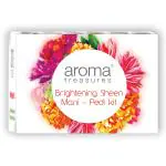 Aroma Treasures Brightening Sheen Manicure & Pedicure Kit ( One time use DIY kit)