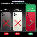 Casotec Shockproof Back Cover Case for Apple iPhone 11 | 360 Degree Protection | Protective Design | Anti-Scratch Tough Slim TPU Case for Apple iPhone 11 (Blue)