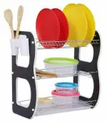 Dish Rack for Kitchen Crockery Cutlery Plates Holder Glass Organizer Stand Incomplete