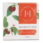 HIMALAYAN ORIGINS Natural Kokum Butter Shampoo Bar, Sulphate and Paraben Free - (75 gm)