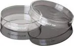 APEX LABS Glass Reusable Petri Dish (100 X 17 mm Pack of 2)