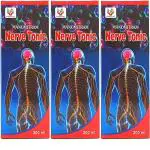 Herbshd Ayurvedic Nerve Tonic 200ml For Mental & Physical Stress (Pack Of 3)