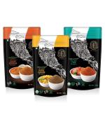 The Flavour Trail by Swani, Organic Royal Garam Masala, Organic Udupi Sambar Masala and Organic Fish Masala, 300gm (Pack of 3)