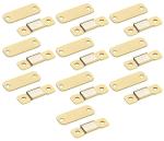 Shrustam Golden Magnetic Ultra Thin I Type Catcher Holder - 4 Cm X 1.5 Cm (Pack Of 4)