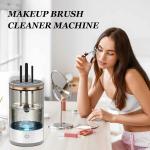 ECOBSY Makeup Brush Cleaner Machine, 2 in 1 Electric Brush Cleaner, Portable Automatic Spinning Classics Brush Cleaning Brush Fit Makeup Brush, Great Gift for Wife, Girlfriend, Mon, Painter