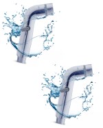 Jet Spray for Toilet Ennius Portable Jet Spray for Toilet - for Multipurpose Use | Portable Bathroom Jet Spray - High Pressure Faucet (Popup Round Gun Only) ( Pack Of 2 ).