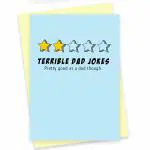 Rack Jack Father's Day Funny Greeting Card - Terrible Dad Jokes