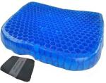 FIVANIO Eco products Egg Sitter Gel Flex Cushion Seat JS82 Back / Lumbar Support (Blue)