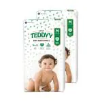 Teddyy Easy Medium (M) Size - 100 diapers| Pack of 1 |(7-12 kgs)Baby Diaper Pants Upto 10hrs Protection, Anti bacterial, Anti Rash
