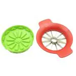 Humaira Plastic Apple Slicer Cutter Pro 12 Blade Stainless Steel with Stand