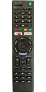 NixGlobal URC153 Remote Compatible with for SONY SMART LED LCD TV Remote Controller (Black)