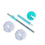 Gentle E Kart 360 Degree Spin Mop Stick Expandable Stainless Steel Rod With 2 Refill