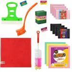 BEAR GRIPS Complete 22 Items Dish Washing and Kitchen Cleaning Set