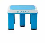 Joyo Better Home Tuff Patla Bathroom Stool Plastic Strong Patla Stool Very Strong Built Attractive Looking Unbreakable & Comfortable (BLUE)(SMALL)(PLAIN)
