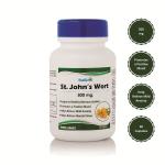 Healthvit St. John's Wort 500mg, 60 Capsules| Mood, Anxiety & Depression Support, Tincture & Mental Health