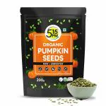 5:15PM 100% Organic, Pure, Natural & Unroasted Pumpkin Seeds 200g