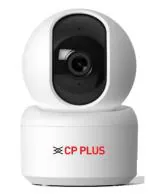 CP PLUS 3 MP Full HD Smart Wifi CCTV Camera 360 Pan Tilt View Talk Motion Alert Night Vision SD Card Up to 128 GB Alexa OK Google 2Way Talk IR Distance 10Mtr CPE35A
