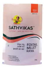 Sathvikas Korralu / Foxtail Millet Ravva (500 grams) Pack Of 1