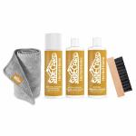 Herbal Home Shoe Care Natural Solution Fliptop cap 100 ml And Natural Sneaker Moisturizer And Polish With Deodorizer, Shoe Cleaner,Brush ,Microfiber cloth Shoe Cleaning Kit, Shoe Cleaner Kit For Sneaker,Sports Shoe Cleaner Foam Spray