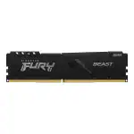 Kingston Fury 16GB 3600MHz DDR4 CL18 DIMM Fury Beast Black, KF436C18BB/16