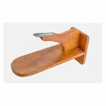 Techno Wood Coconut Grater for Kitchen, Wooden, Manual, Portable, Stainless Steel Head (TWCS01)