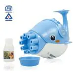 AARCHITA Dolphin Gatling Bubble Gun Machine for Kids 10 Hole Bubble Makers Water Gun (Random Color)
