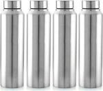 STEEPLE VISAXMI Stainless Steel Water Bottle 1000 ml (Pack of 4)