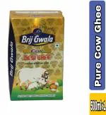 Brij gwala Pure Desi Cow Ghee || Made Traditionally from Curd ||Pure Cow Ghee for Better Digestion and Immunity 500 ml Tetra Pack