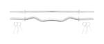 Star X Silver Exercise Rods Weight Lifting Bar- 3 ft