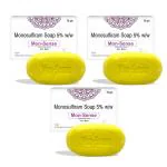 The Aesthetic Sense Mon-Sense Medicated Soap | Anti-Lice Soap for Good Hygiene(75 gm)(3 Pack)