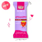 TRICK OR TREAT Fruit Roll-Up | Strawberry Bar | 30 Pieces |Tasty Treat | Goodness of Fruits & Jaggery | Strawberry Candy| No Sugar & Preservatives