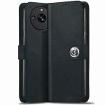 Coverage Realme Narzo 60 Pro 5G Flip Cover | Full Body Protection | Inside Pockets Wallet Button Magnetic Closure Book Cover Leather Flip Case for Realme Narzo 60 Pro 5G - Blue