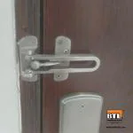 BTL Heavy Duty Door Security Latch (Swing Arm Door Guard Bolt) (Swing Bar Latch) (Stainless Steel 304) (Anti-Theft Door Guard) (BDF-SL-1)