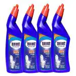Bluebust Disinfectant Thick Toilet Cleaner,Flush Away Grimes Toilet Cleaner 1000ml (Pack of 4)