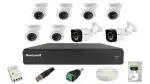 Impact by Honeywell I-Mkit8ch-1 8 Channel 1 Tb Cctv Security Camera Kits (White And Black)