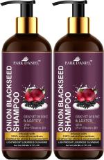 Park Daniel Premium Onion Blackseed Shampoo For Great Shine And Luster Hair, 200 Ml Each (Pack Of 2)
