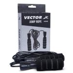 Vector X Black Skipping Rope