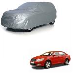Enexoya Premium Silver Polyurethane Car Body Cover for Skoda Laura