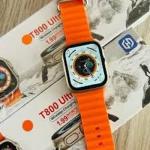 MobiSearch Newly Launched Display t 800 Smart Watch, Calling, Post Training Workout Analysis, Rapid Health (Orange Strap)