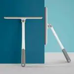 SARVAM CART Window Glass Cleaner, Squeegee Rotatable Cleaning Brush 360Dergee Rotatable Cleaning Glass Wiper Window Cleaner, Window Cleaning Brush for Window