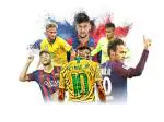 Divinedesigns Multicolor Vinyl Brazil Player Neymar Jr. Sticker - 66 X 51 Cm