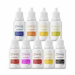 Bake King Set of 9 Food Essence for making Cakes Sweets & ice-Creams Shakes 30ml each Mixed Fruit Liquid Food Essence (270 ml)
