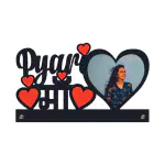 Gyffo Personalized Gift Frame With love mother/father letter customize photo (Size 12 Inch X 8 Inch) Tableware