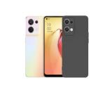 S-Hardline Oppo Reno 8 5G Silicone Inner Microfiber Cloth Cushion Lining Protective Back Cover