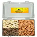 SSKE Gift Pack 200 g(Cashew/Almond/Black Dates/Yellow Dates)