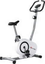 PowerMax BU-515 Magnetic Exercise Upright Bike with LCD Display & 5 kg Flywheel