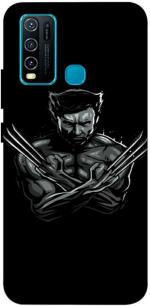 SARTOOLIYA Vivo Y50 Black Plastic Water Proof Back Cover