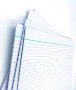 KRASHTIC 30X21cm Answer Sheet For Students Exam Practice 100 Sheet Both Side Ruled